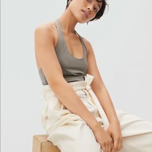 Everlane the halter tank in clay size M
